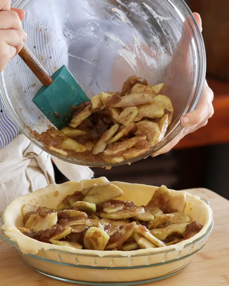 apple pie tarta manzana americana receta