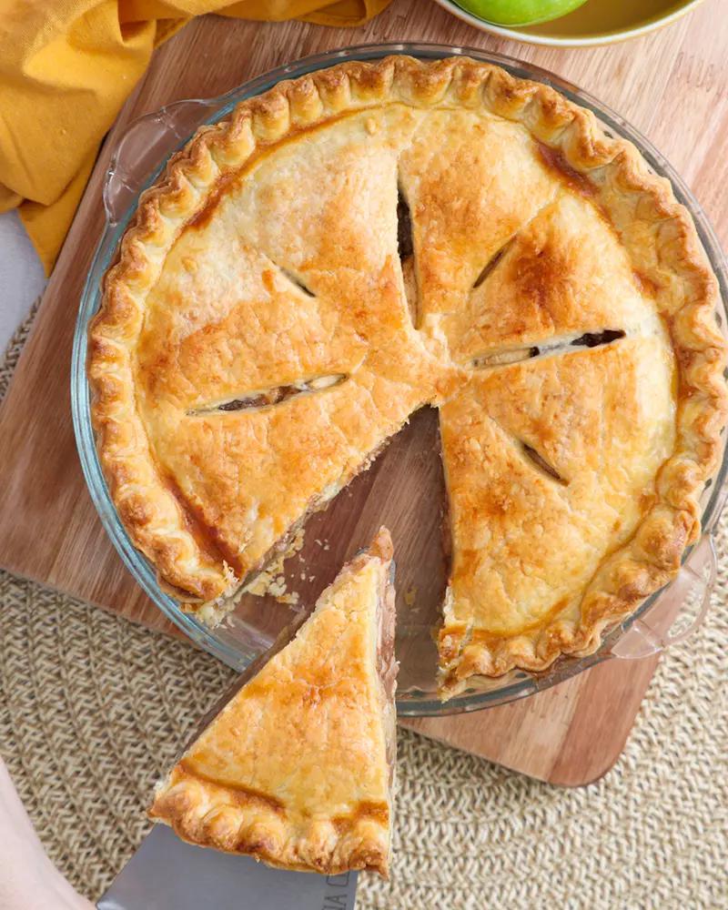 apple pie tarta manzana americana receta