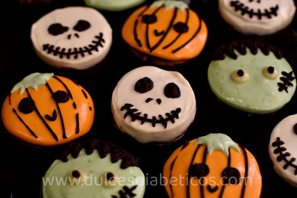 cupcakes para halloween saludables