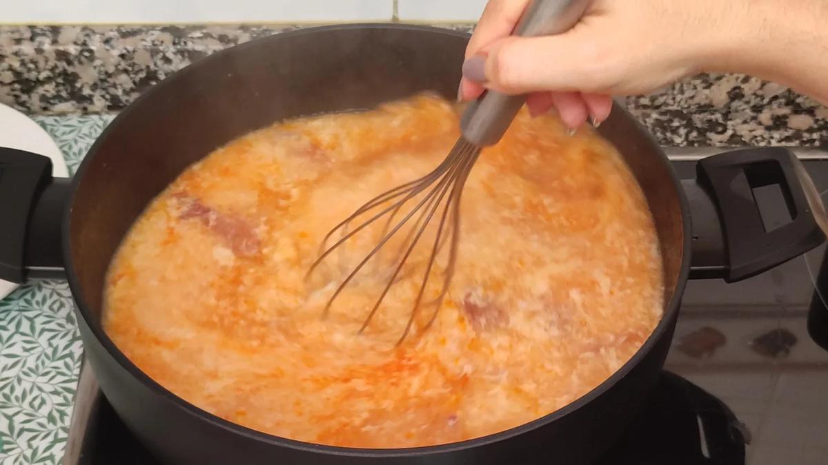 sopa de maimones paso 3 c elaboracion