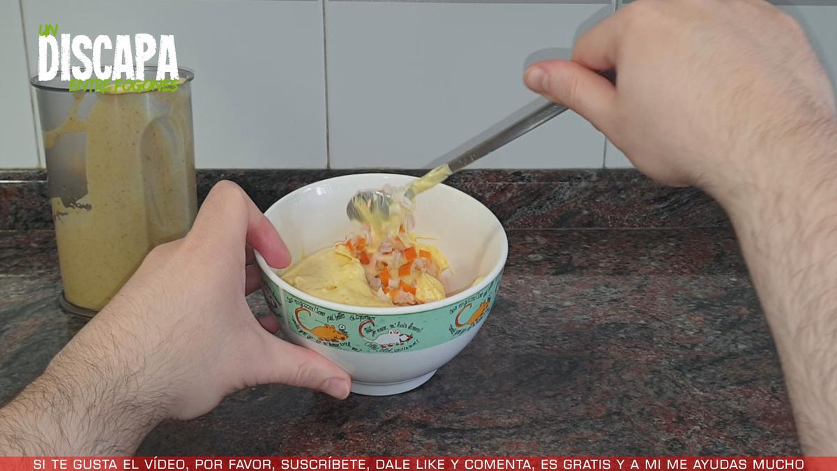 Clafoutis de fresas - Paso 1 - Un Discapa Entre Fogones