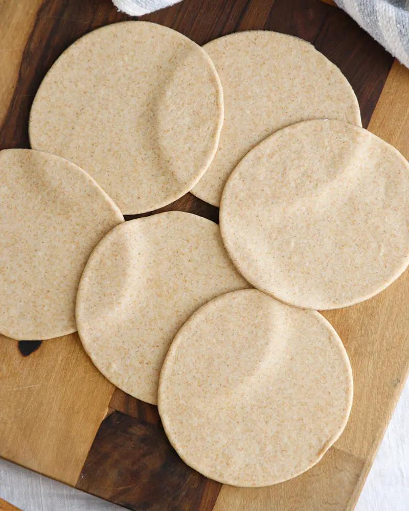 masa empanadas casera aceite integral