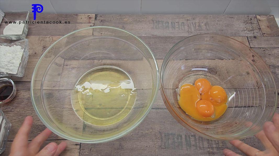 Brazo gitano relleno de nata (crema de leche) con yema tostada SIN GLUTEN. PatricientaCook.