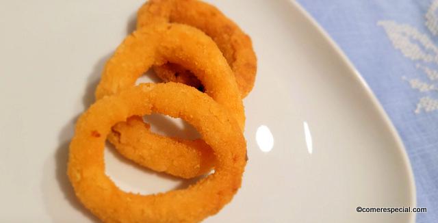 Receta de aros de cebolla