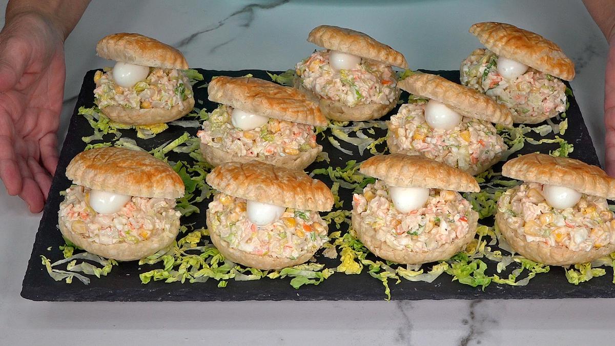 ENTRANTES DE HOJALDRE FÁCILES PARA NAVIDAD. Entrantes para sorprender y disfrutar, quedan crujientes y con un relleno delicioso - Loli Domínguez - Foto 9