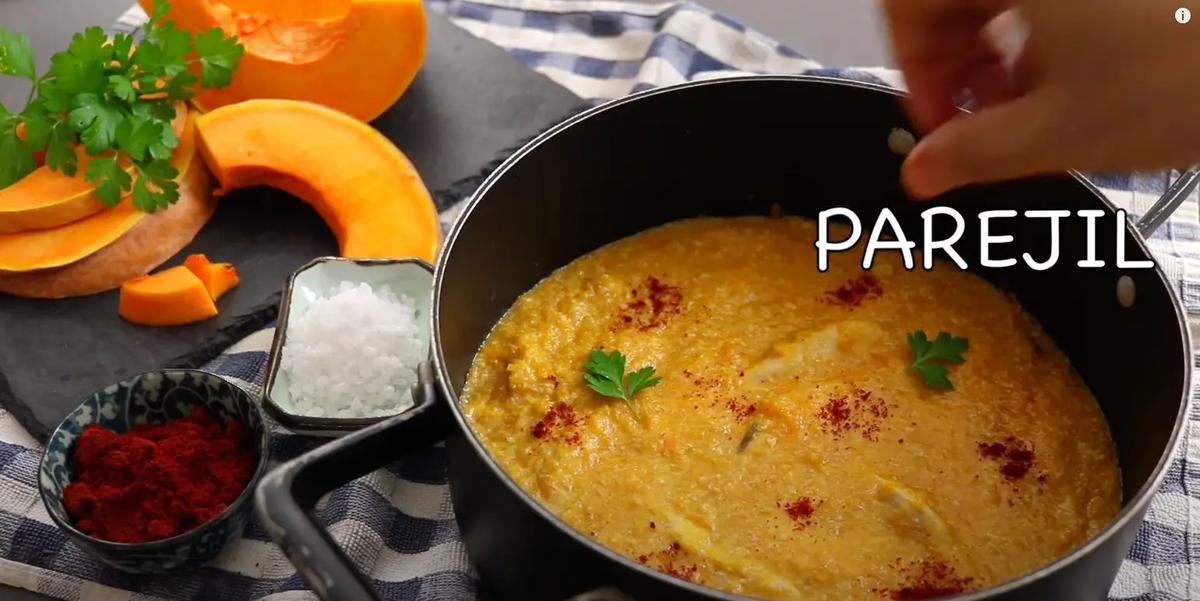 decoracion pollo con calabaza