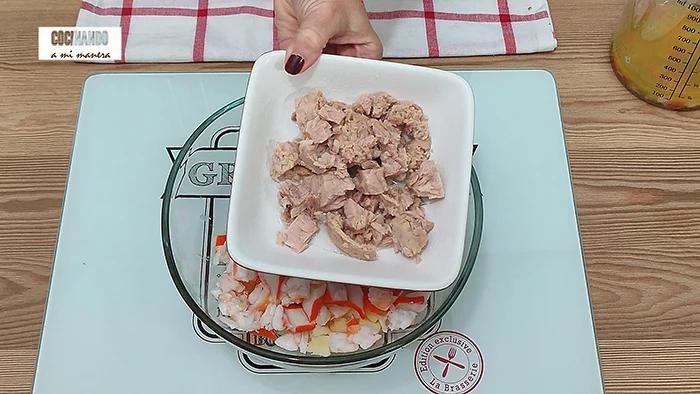 COCTEL DE ATUN PASO 3