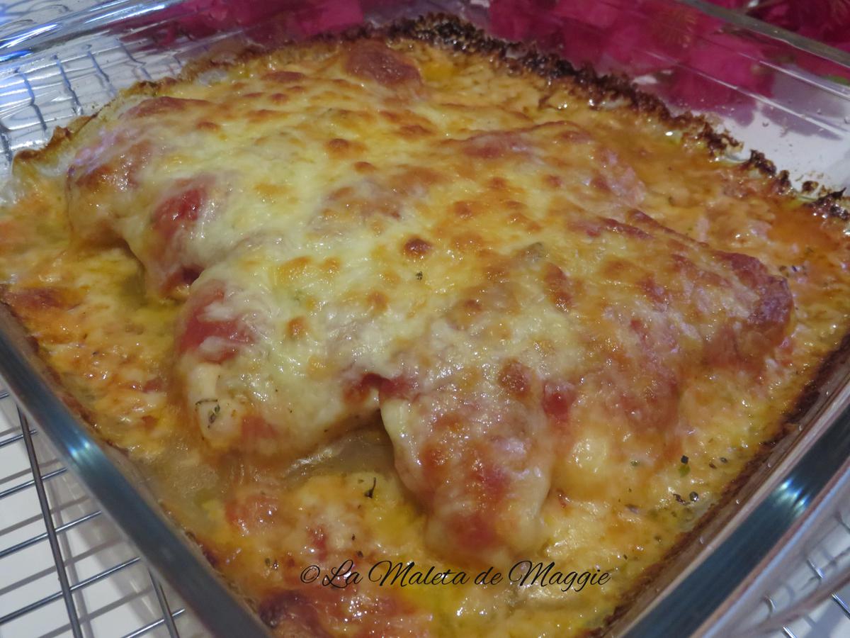 Pollo a la parmesana