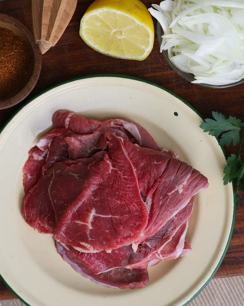 shawarma carne relleno tradicional receta