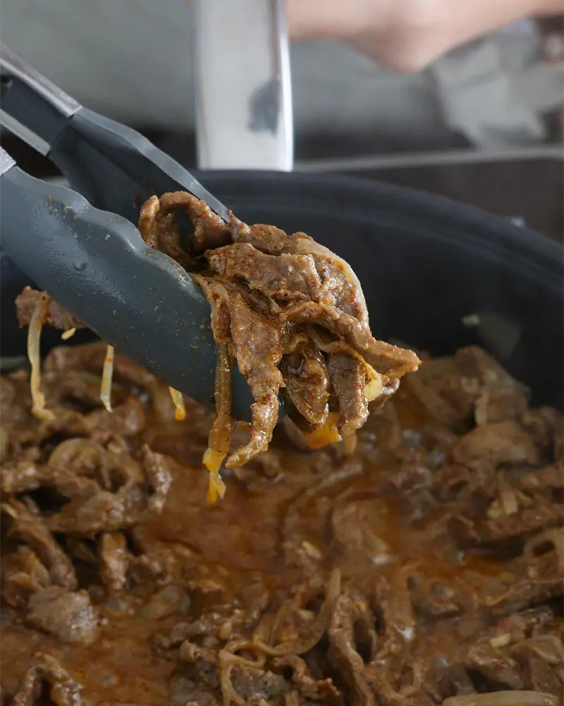 shawarma carne relleno tradicional receta
