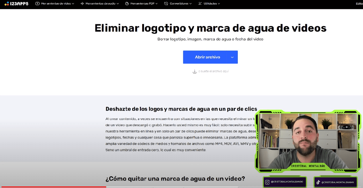 quitar marca de agua de vídeo