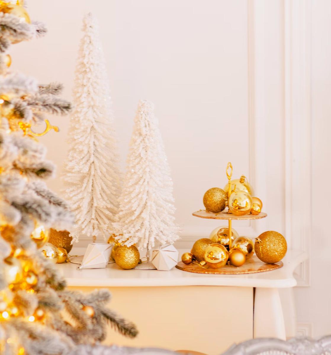 mini arbol navideno para decorar 