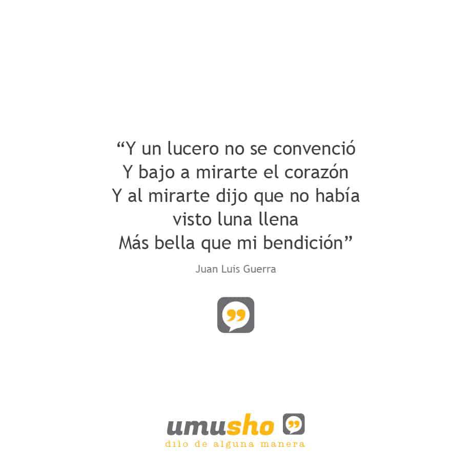 Más bella que mi bendición – Juan Luis Guerra