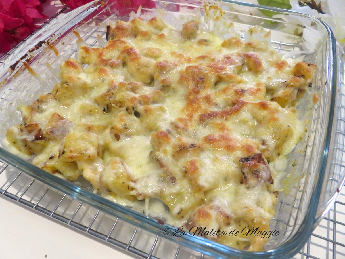 Pollo al curry con patatas