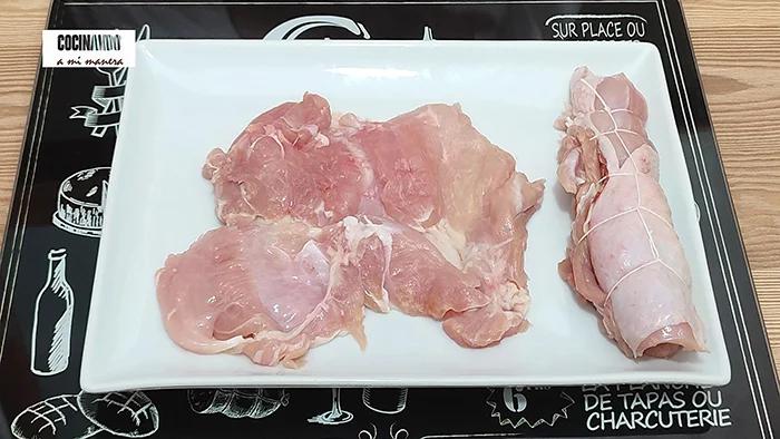 receta de pollo a la sidra paso 1