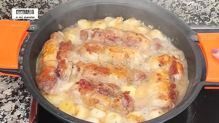 receta de pollo a la sidra paso 4