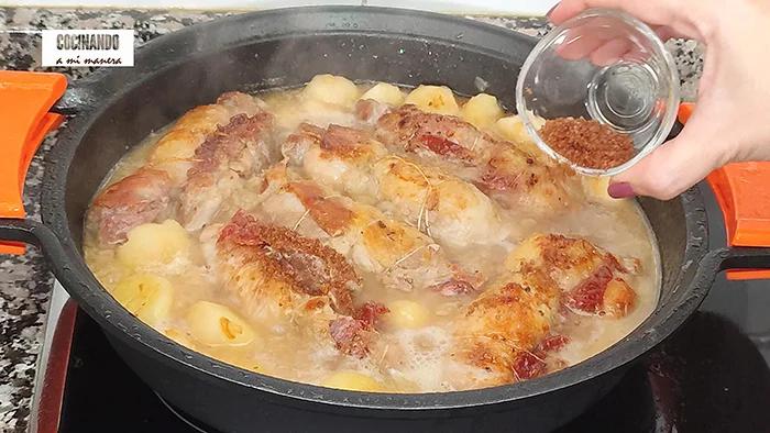 receta de pollo a la sidra paso 4b