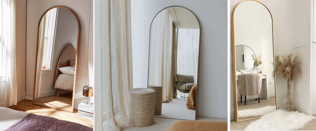Coloca un espejo en el dormitorio