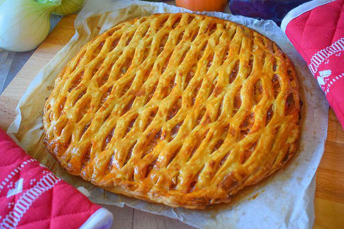 hojaldre de verduras