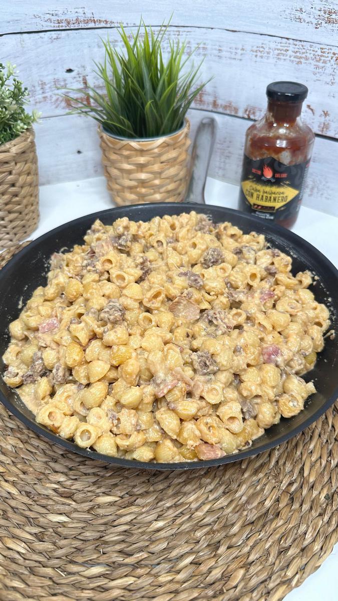 Macarrones con carne y queso La cocina de Masito