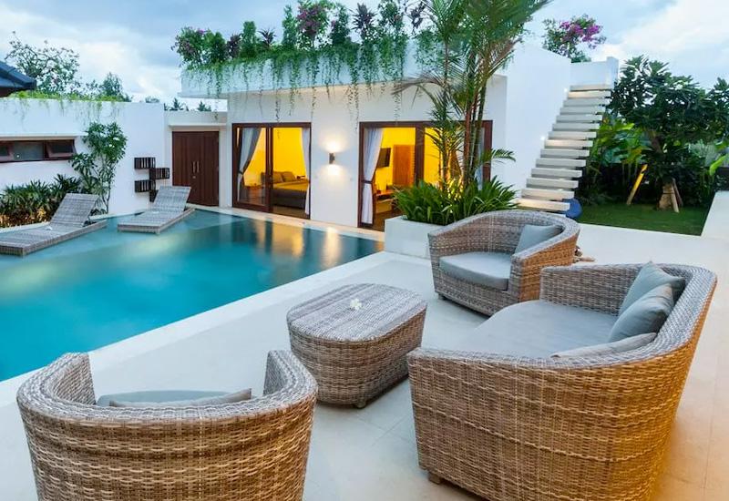 como decorar la piscina