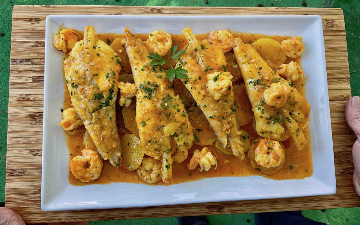 RAPE EN SALSA MARINERA en tu mesa navideña