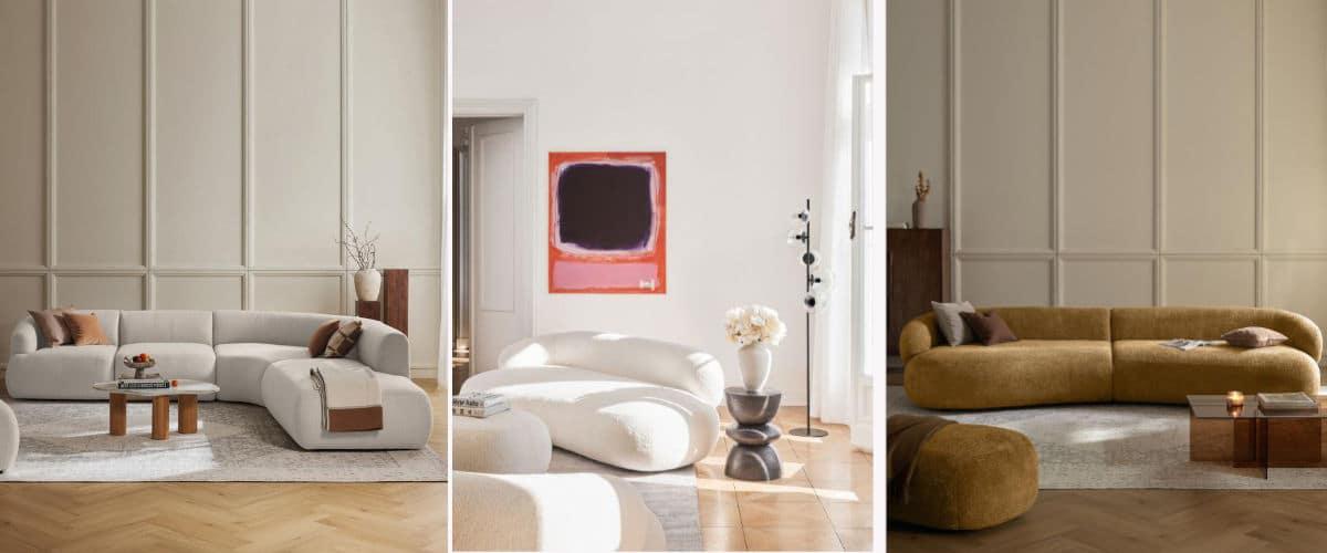 Sofás curvos de Westwing