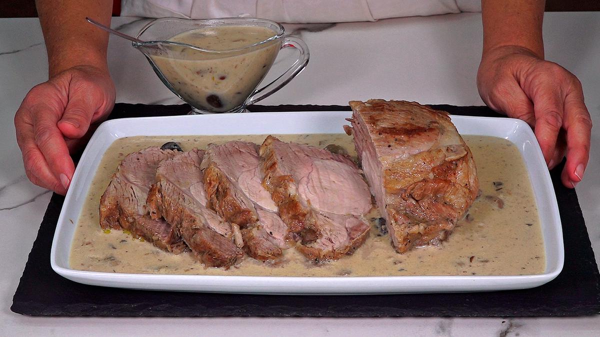 LOMO DE CERDO EN SALSA SIN HORNO PARA NAVIDAD. Económico, fácil, rápido, delicioso y con pocos ingredientes - Loli Domínguez - Foto 11