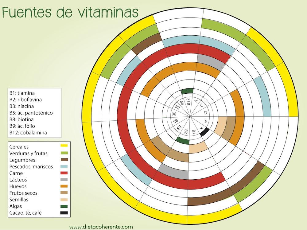 La importancia de una dieta rica en vitaminas durante el embarazo. Rueda vitaminas