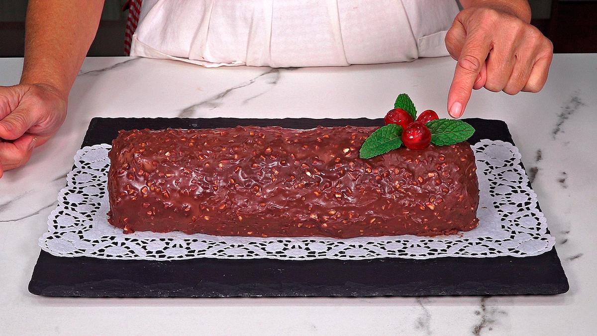 TRONCO DE NAVIDAD SIN HORNO RECETA FÁCIL Y ECONÓMICA. La receta que está triunfando, fácil y sin complicación - Loli Domínguez - Foto 11