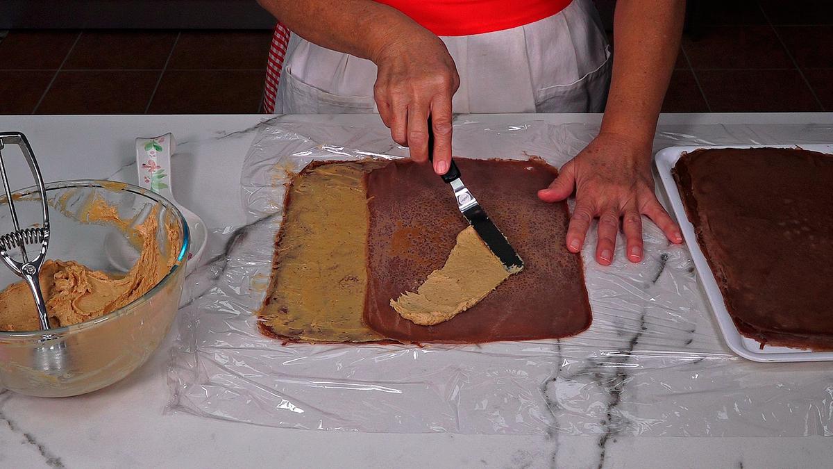 TRONCO DE NAVIDAD SIN HORNO RECETA FÁCIL Y ECONÓMICA. La receta que está triunfando, fácil y sin complicación - Loli Domínguez - Foto 6