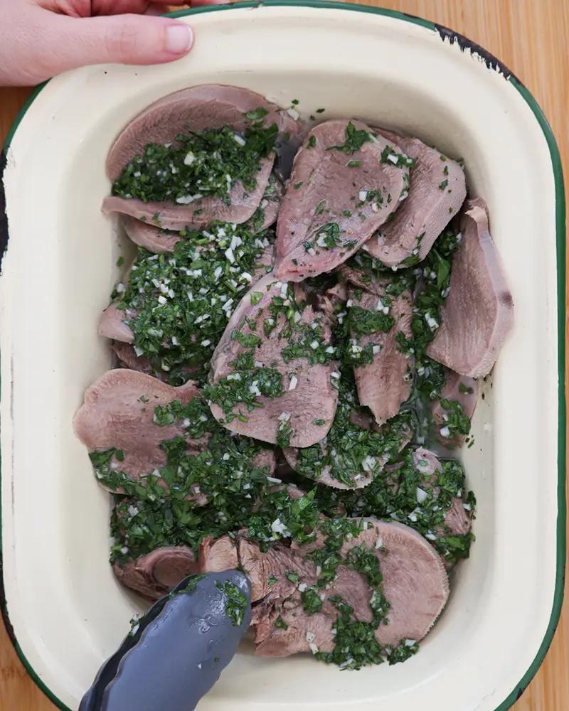 lengua a la vinagreta receta tradicional