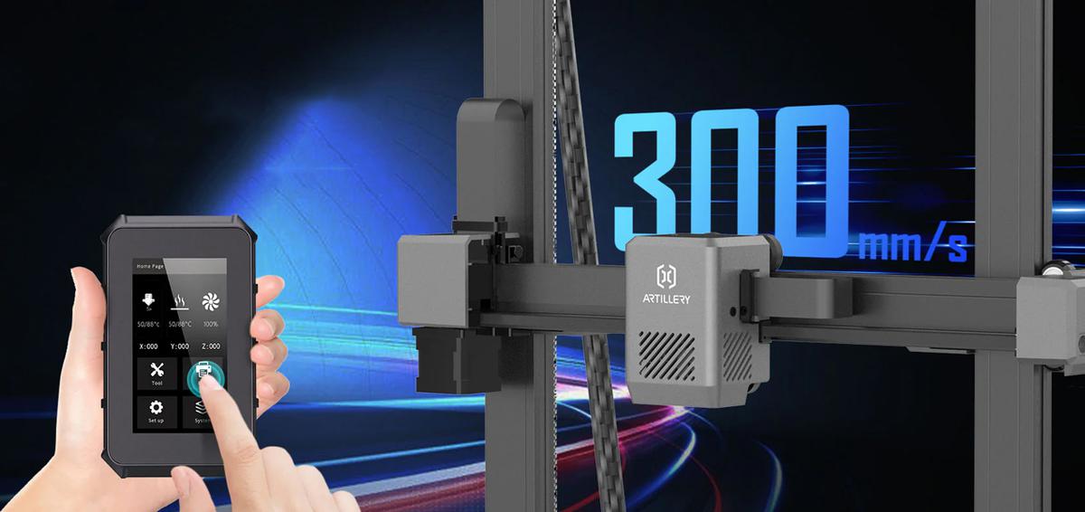 Artillery Sidewinder X3 Plus - Velocidad de impresión