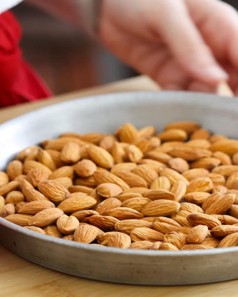 turron crocante almendra caramelo navidad