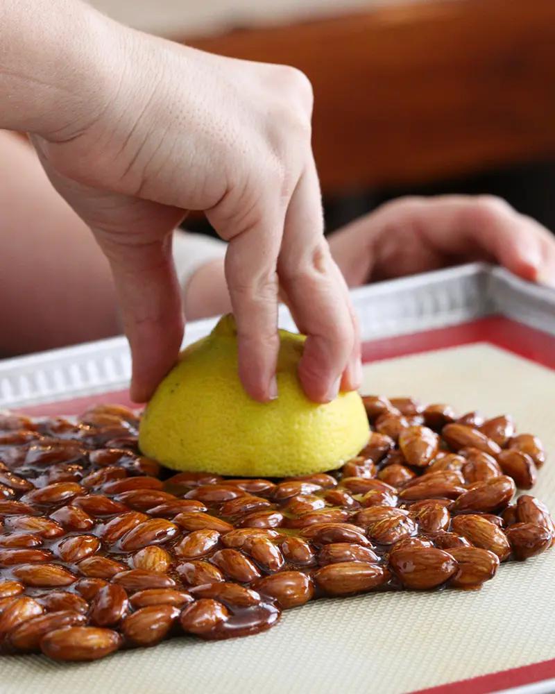 turron crocante almendra caramelo navidad