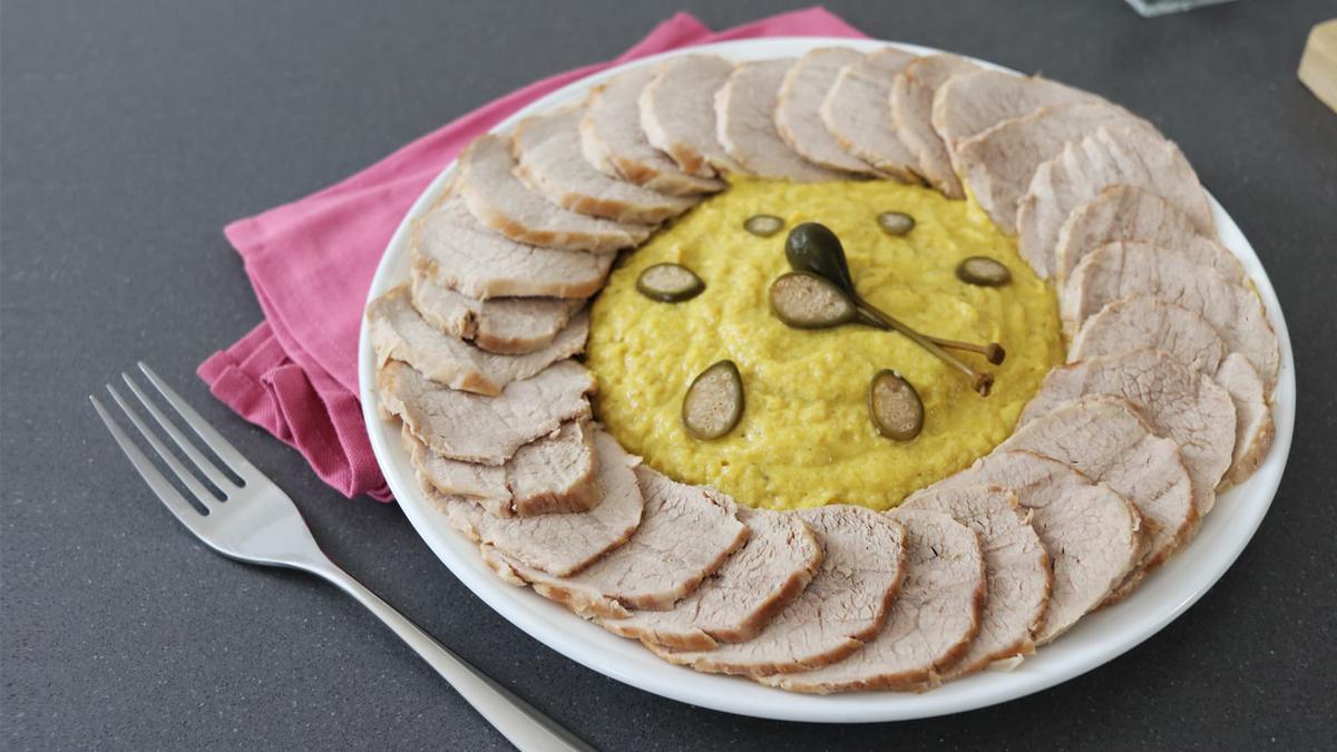 Vitel Tonne receta italiana original