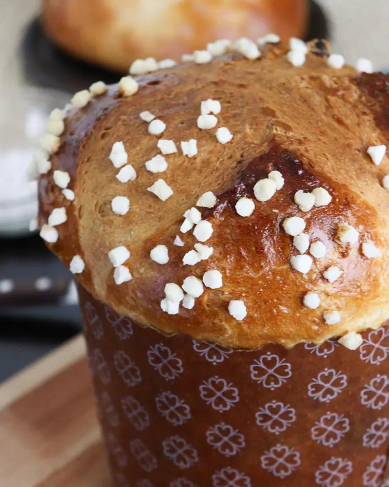 panettone pan dulce clasico casero