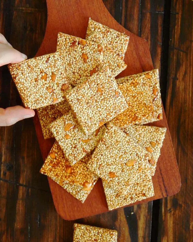 giuggiulena turron sesamo almendra crocante