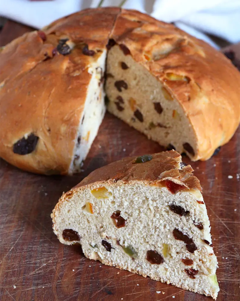 pandolce genovese basso pan dulce italiano