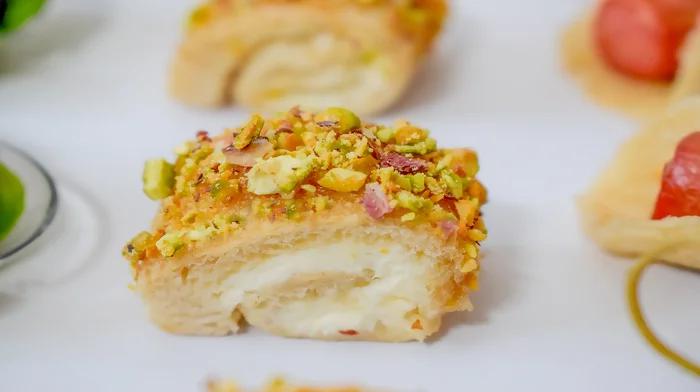 aperitivo de queso y miel