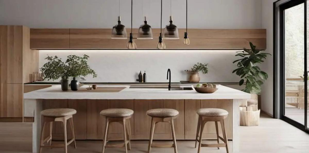 estilo japandi cocina