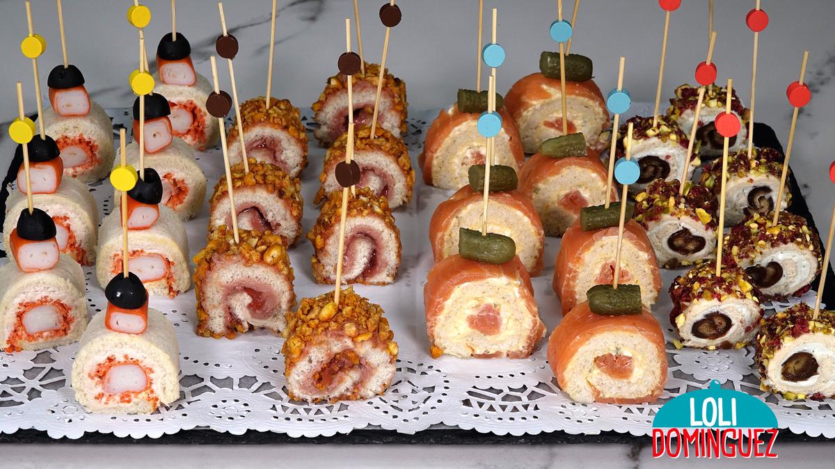 CANAPÉS DE ÚLTIMA HORA ESPECIAL NAVIDAD. Fáciles, rápidos y deliciosos canapés para disfrutar con toda la familia, una selección de 4 canapés para todos los gustos, jugosos y con sabores irresistibles
