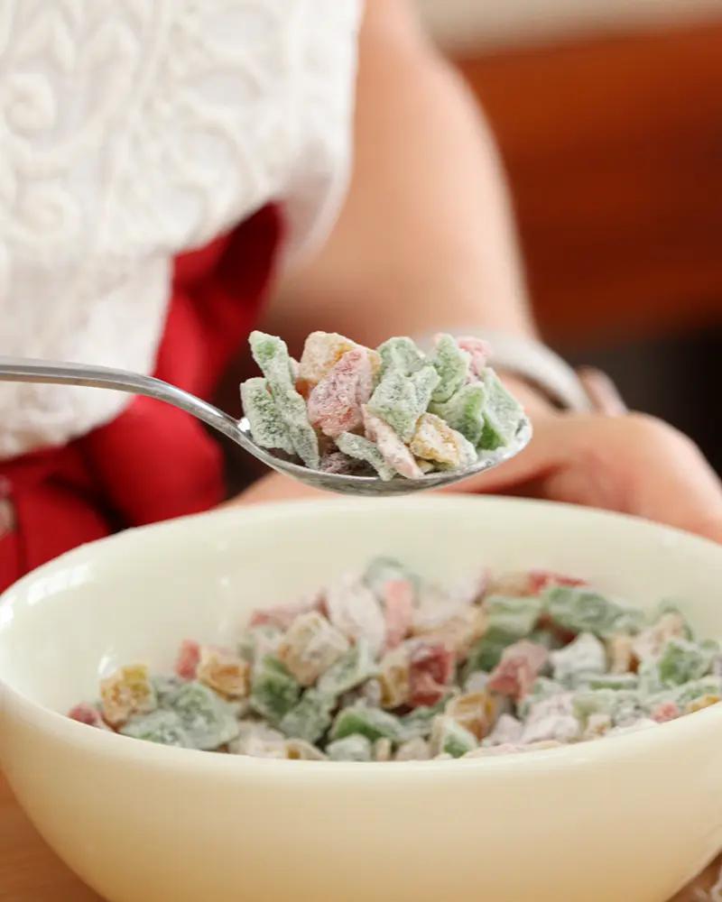 budin navideño ingles fruta facil rapido economico