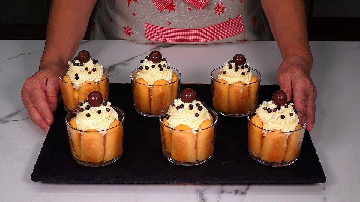 POSTRE DE MANDARINA ESPECIAL FIN DE AÑO. Fácil y delicioso postre que queda muy suave y refrescante a la vez que muy rico - Loli Domínguez - Foto 10