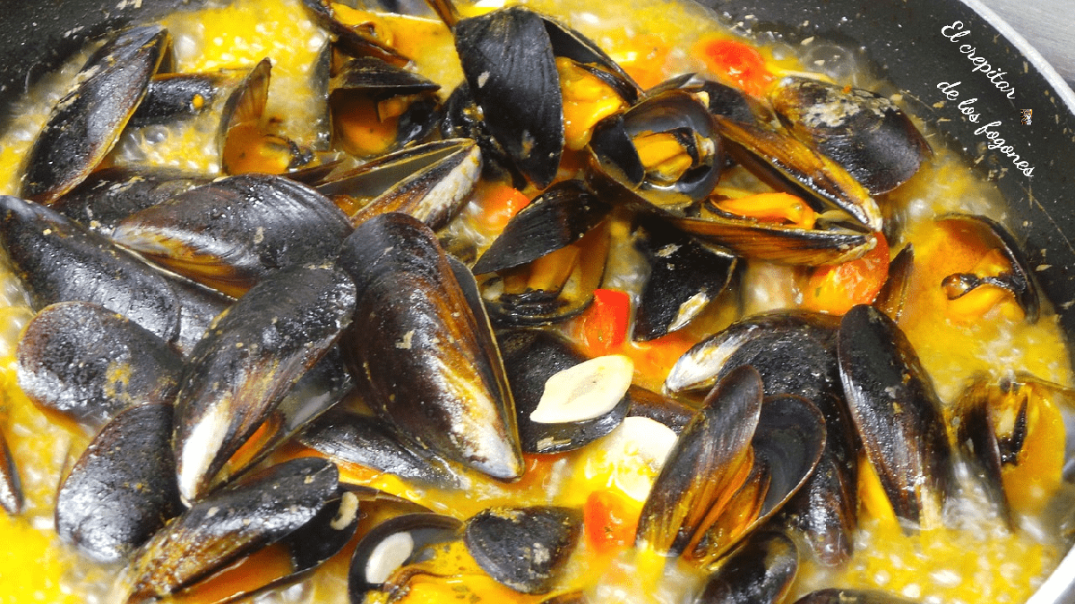 mejillones al vapor