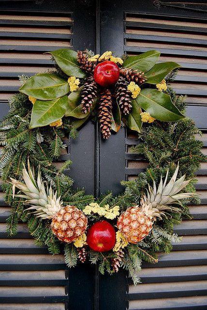 Coronas de navidad modernas