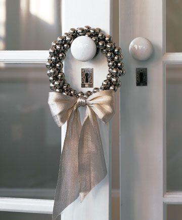 Diseños de coronas navideñas mini