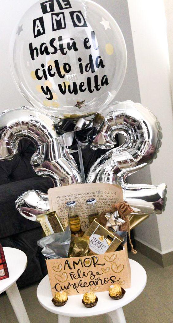 Arreglos de cumpleaños para hombres sencillos