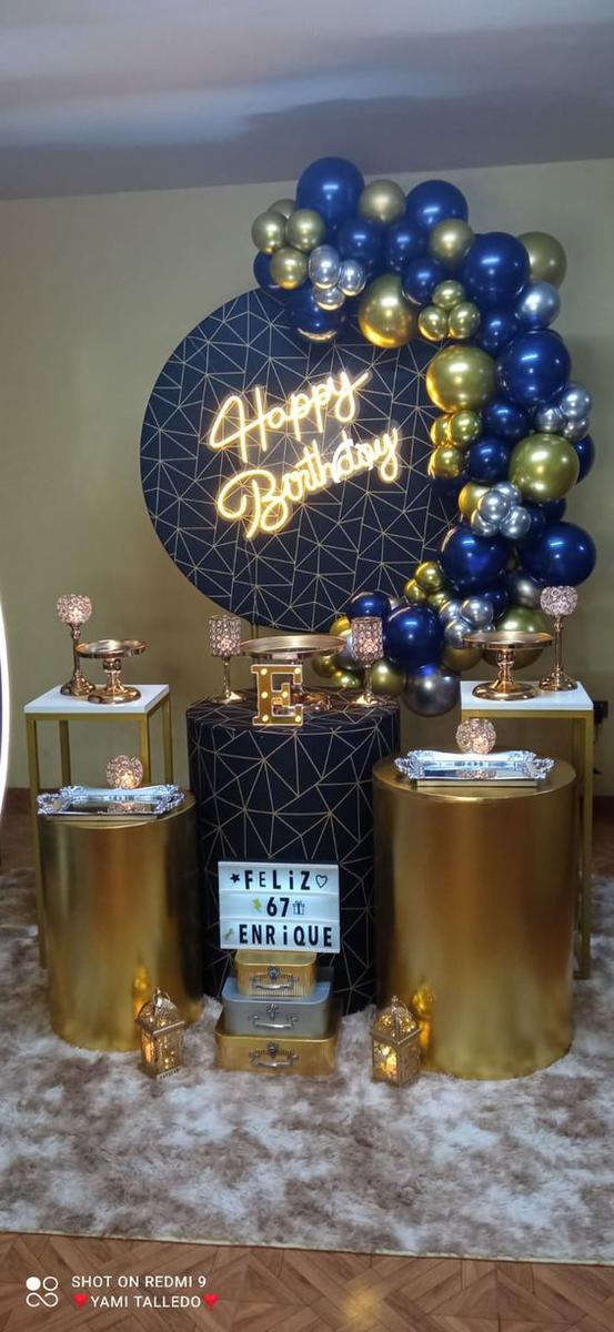 Decoración de fiesta para hombre