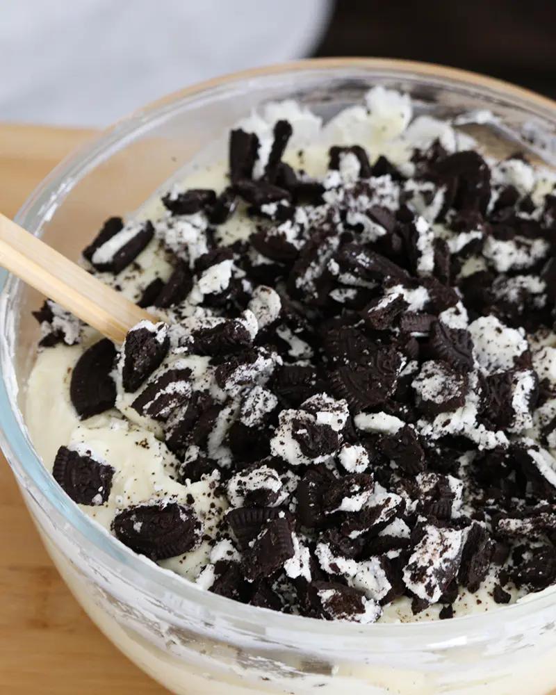 cheesecake oreo sin horno facil